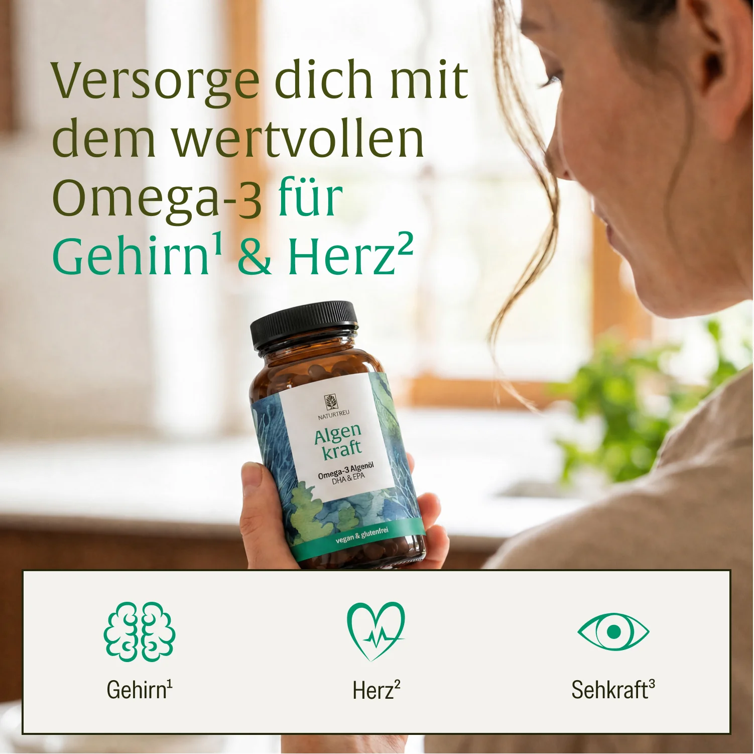 Algenkraft: Omega 3 Algenöl Kapseln - Image 4