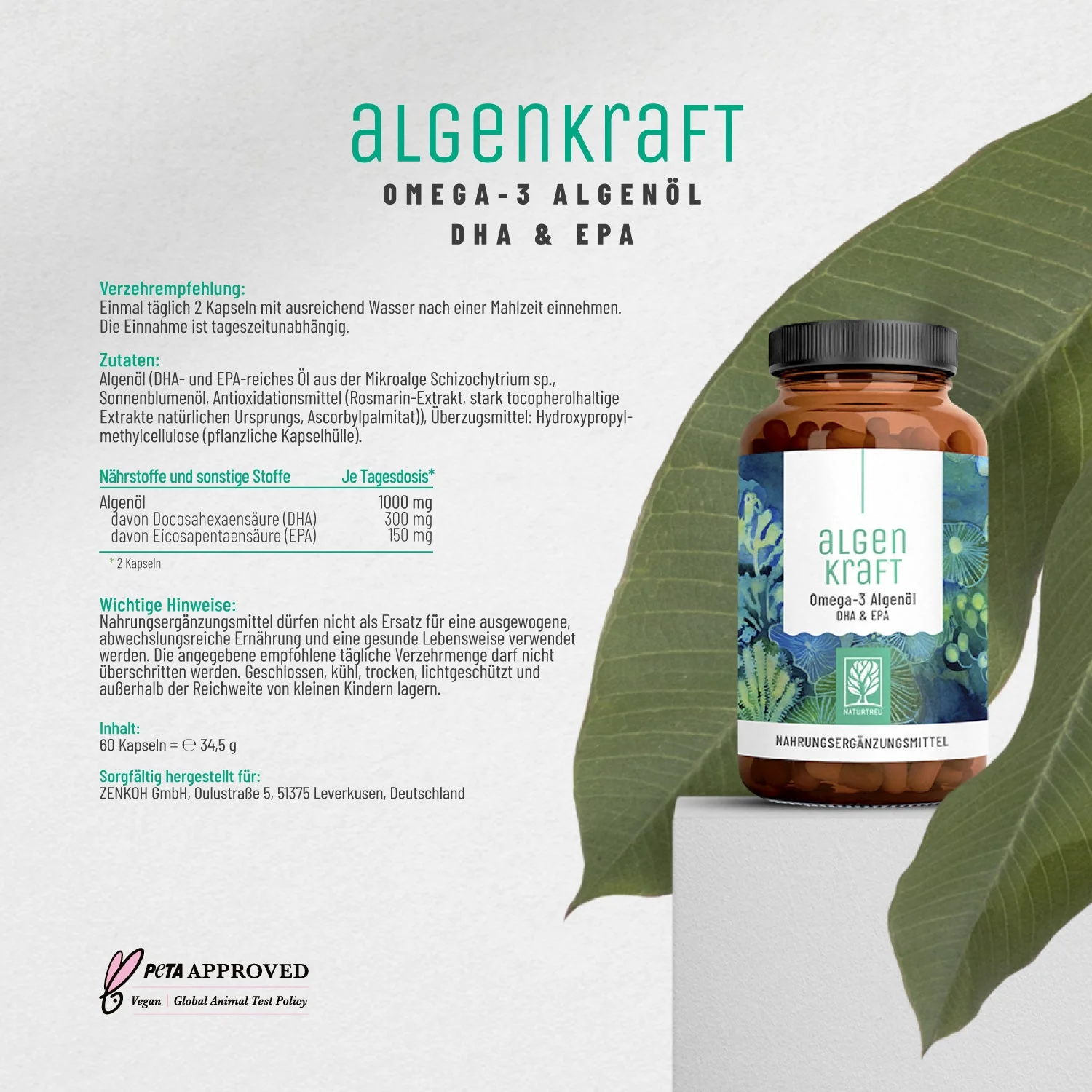 Alltagsheld Paket: Maca- & Magnesium-Komplex mit Omega-3 Algenöl - Image 10