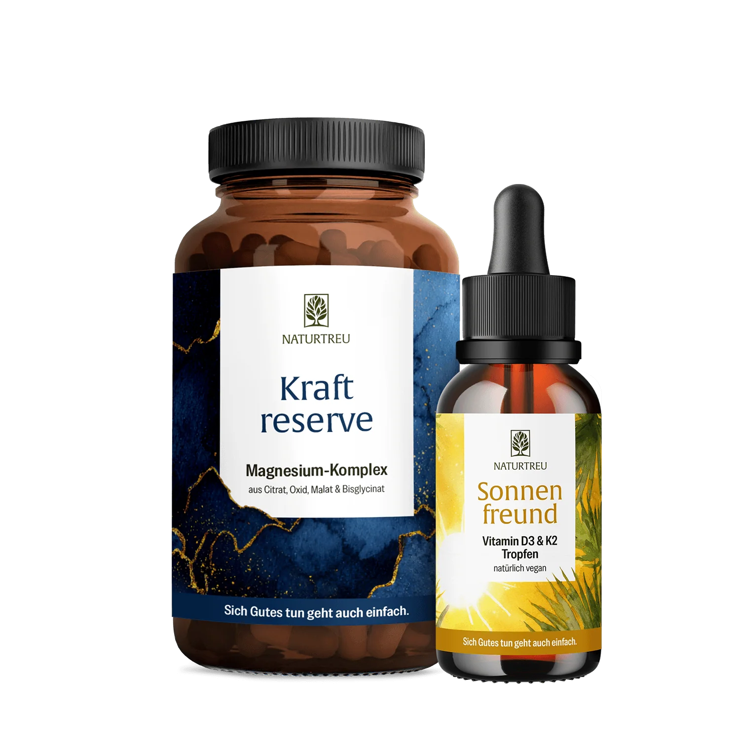 Basispaket: Vitamin D3 K2 & Magnesium-Komplex
