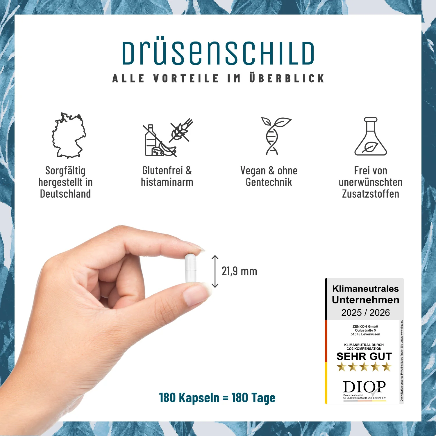 Drüsenschild: Schilddrüse-Komplex mit Jod & Selen - Image 6