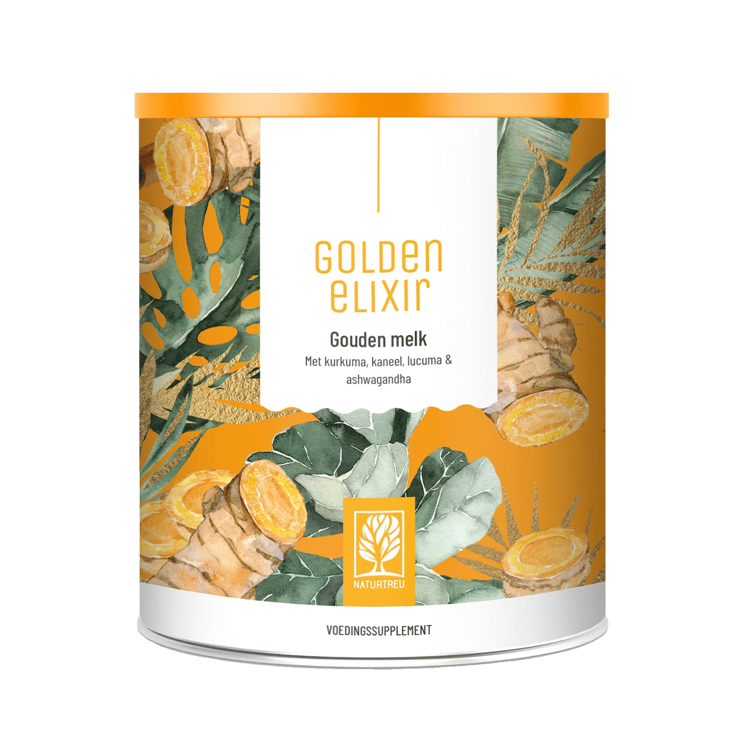 Golden Elixir: Gouden melk met kurkuma, kaneel, lucuma en ashwagandha