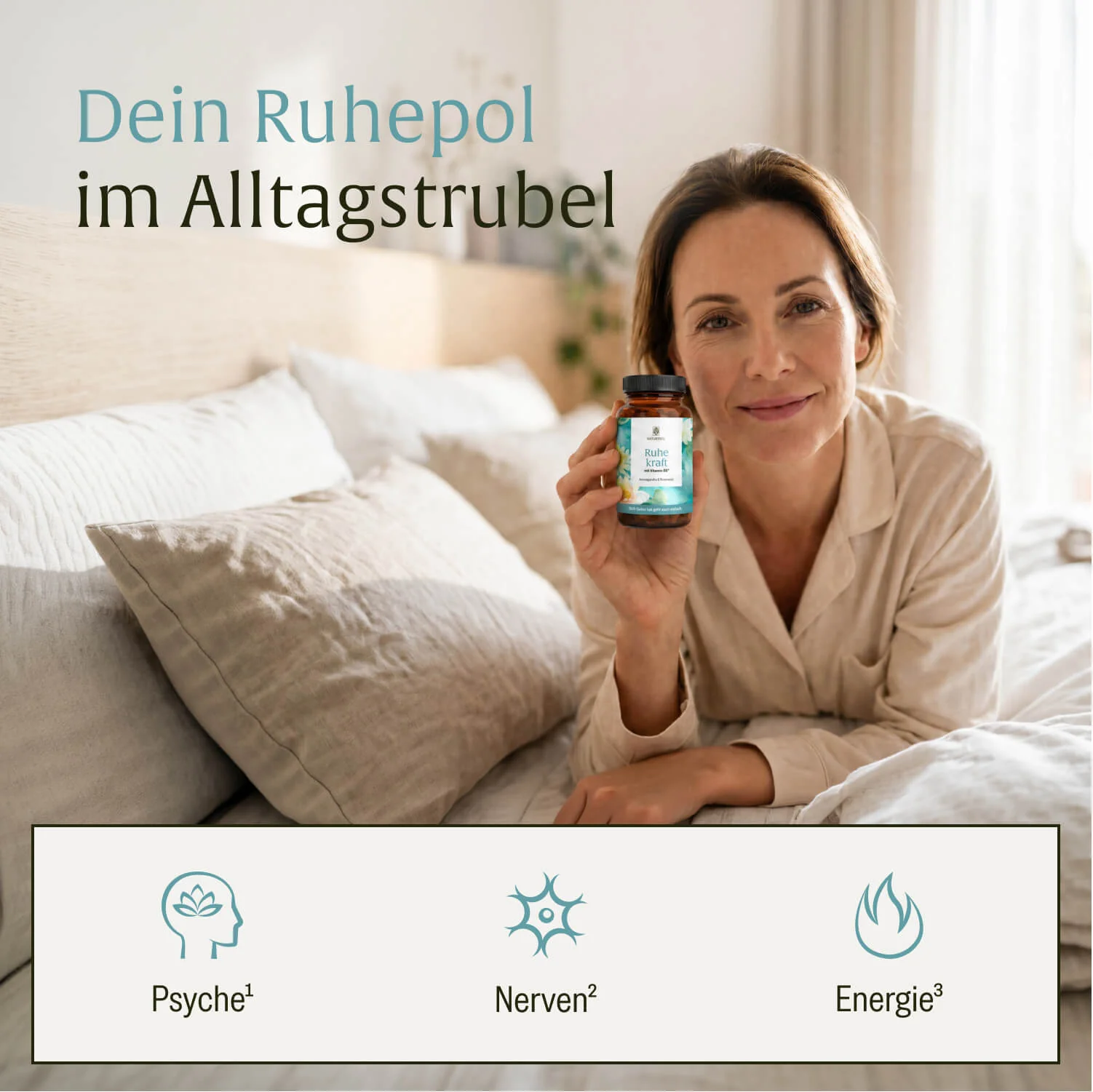 Ruhepol: Anti Stress Komplex mit Ashwagandha & Rosenwurz - Image 4