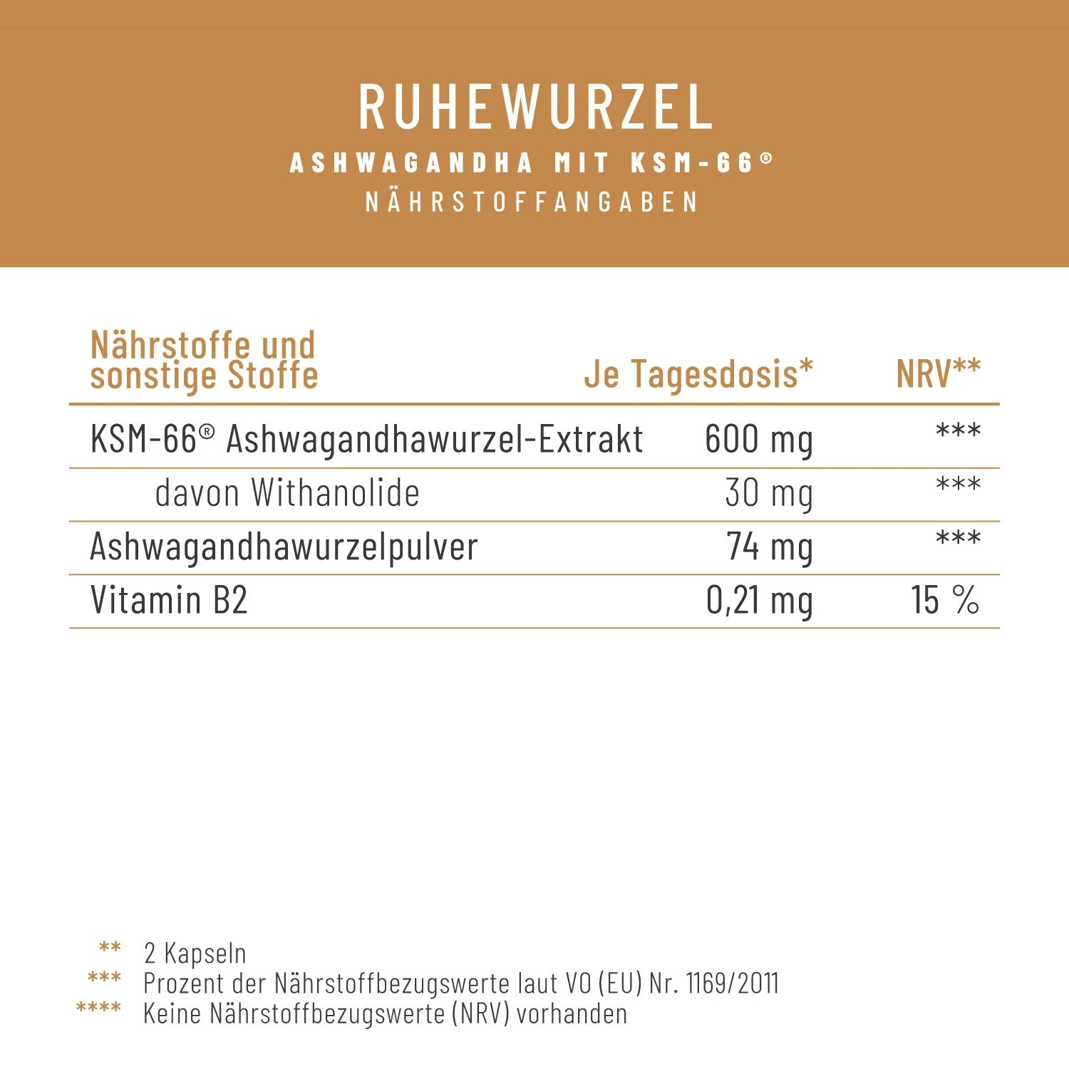 Ruhewurzel: Ashwagandha mit KSM-66® - Image 3