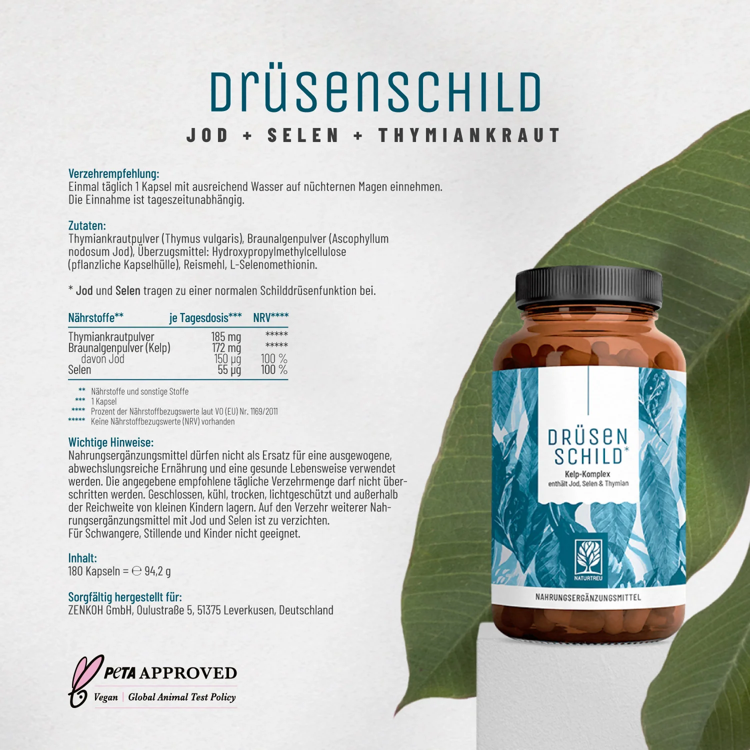 Schildkraft-Paket: Kelp- & Aminosäuren-Komplex - Image 8