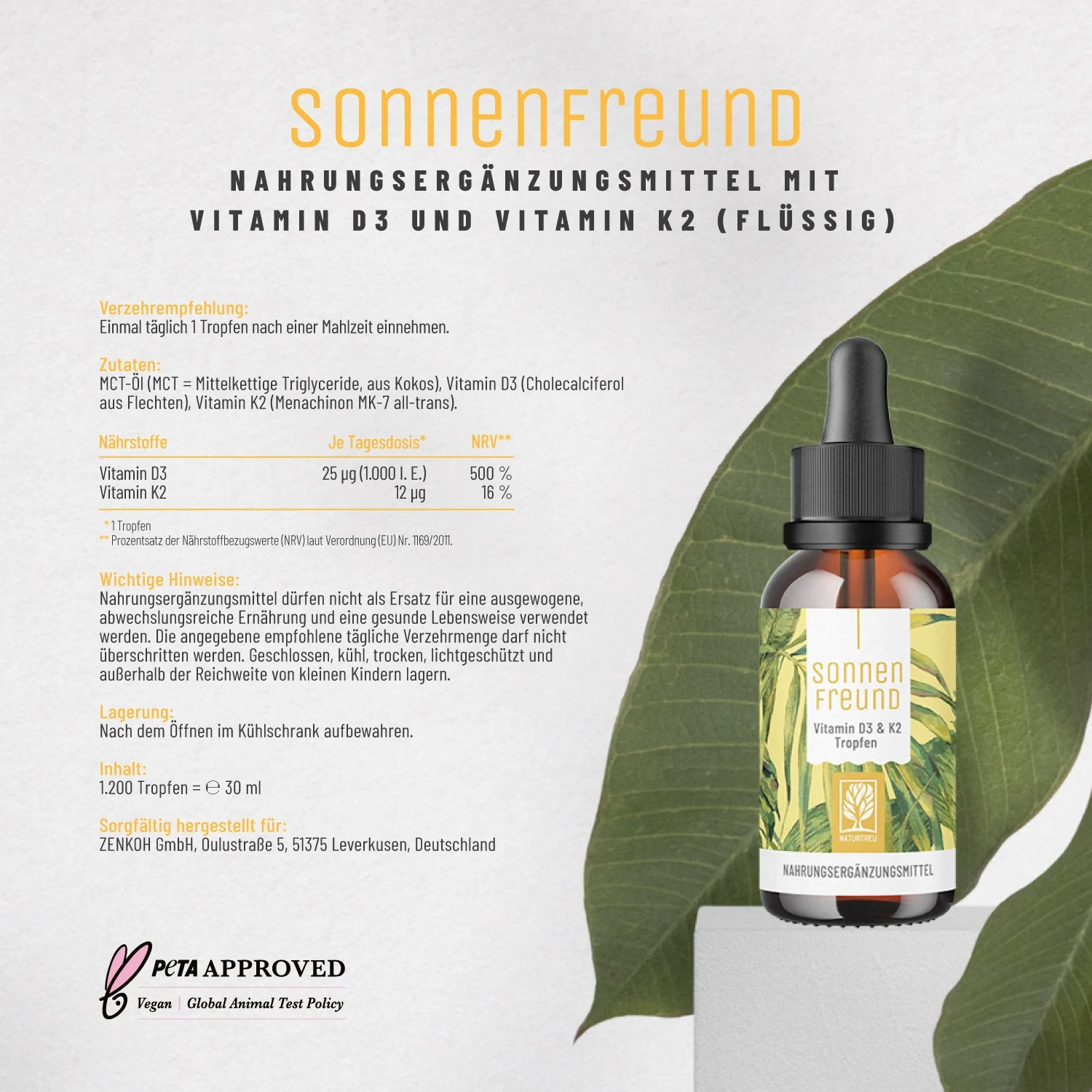Sonnenkraft-Paket: Vitamin D3 K2, B12 & Magnesium-Komplex - Image 7
