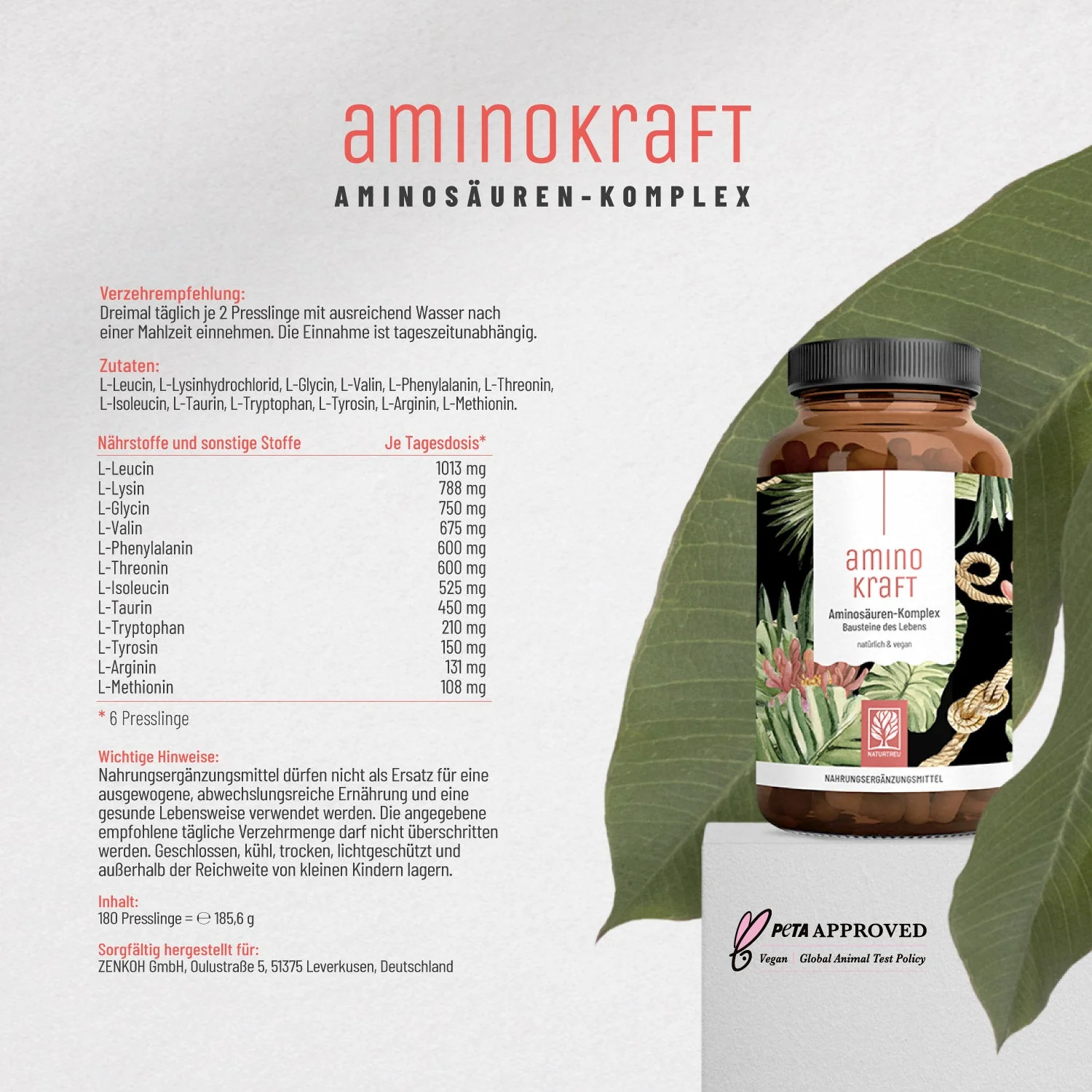 Stark in den Tag Paket: Curcuma- und Aminosäuren-Komplex - Image 7