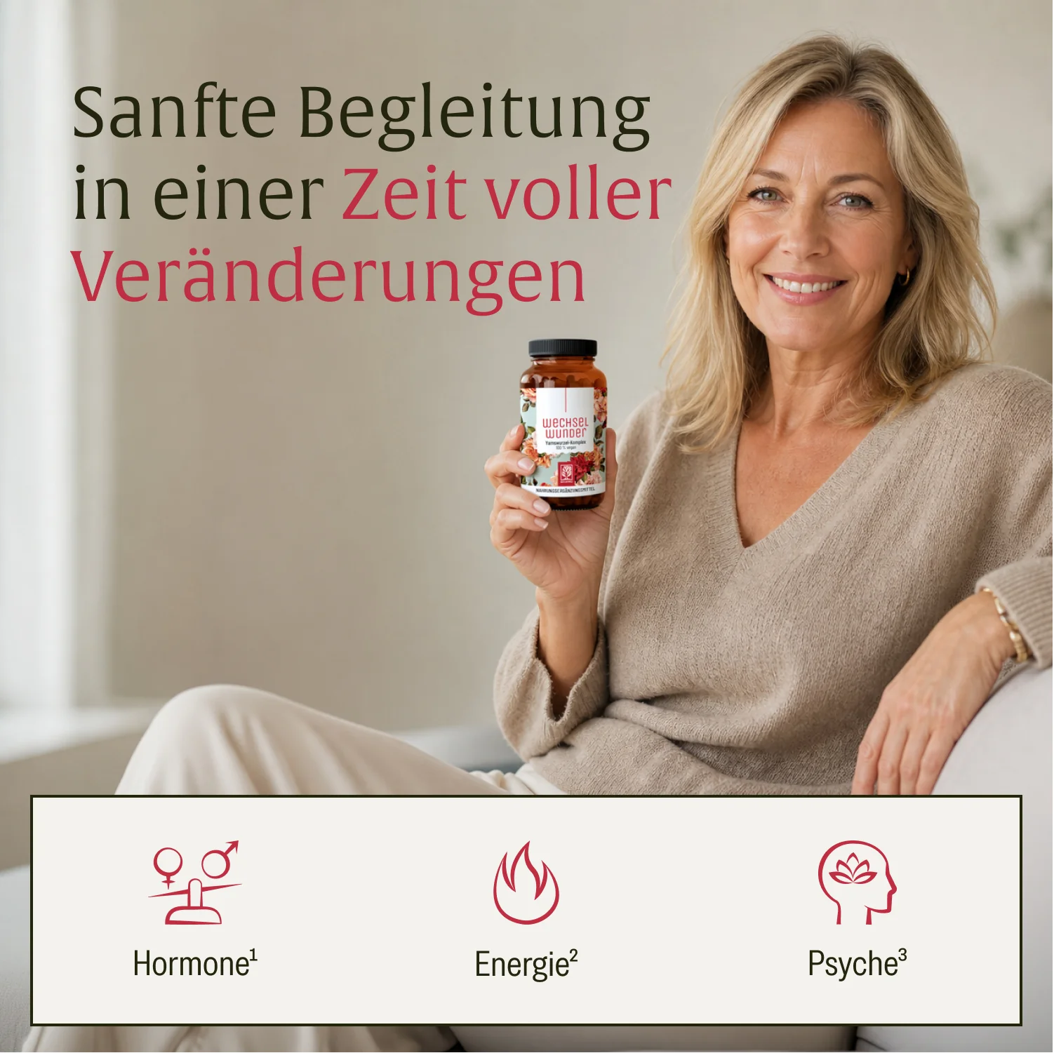 Wechselwunder: Wechseljahre-Komplex mit Yams & Rotklee - Image 4